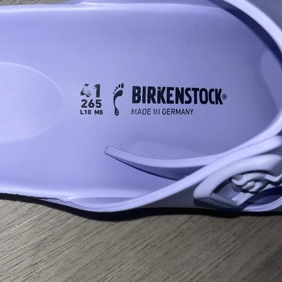 Purple Slide Sandals - Picture 4 of 9